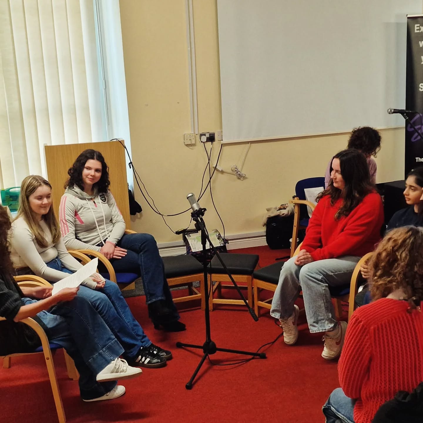 Young writers at SiarScéal
